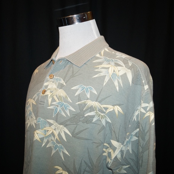 Tommy Bahama Other - Tommy Bahama Hawaiian Polo Shirt Floral Tropical